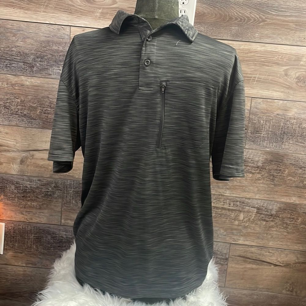 NWOT Red Head Brand Co Mens Pullover Shirt ,Size Medium, Gray